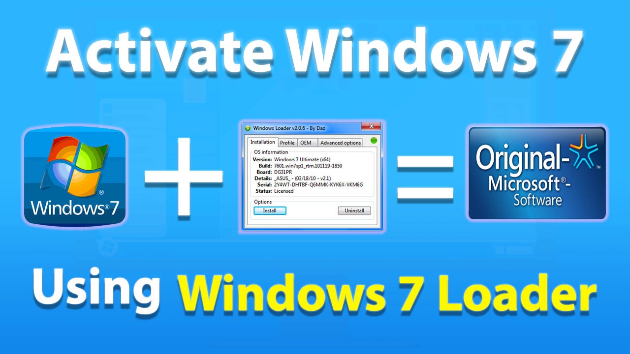 How To Use Windows 7 Crack Loader Exe